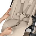 CYBEX Gold Passeggino BEEZY con posizione reclinabile ergonomica, Dalla nascita a circa 4 anni (max. 22 kg), Pieghevole in modo compatto, Sistema di cinture a una mano, Chocolate Brown - 9