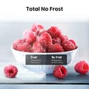 Hisense RB327N4WW1 55cm Freestanding 50/50 Fridge Freezer - 251 litre capacity - Total No Frost - Non-plumbed Water Dispenser - White - F Rated - 6