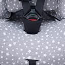JYOKO Kids Funda de Algodón para Silla de Coche Compatible con Recaro Salia 125 Y Joie I-SPIN Grow (White Star) - 7