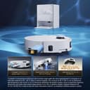 DREAME Aqua10 Ultra Track Complete Robot Aspirapolvere, Lavaggio 45 °C, Supera Ostacoli di 6 cm, Auto-pulizia Mocio, Aspirazione da 19.500 Pa, 0 Grovigli, Evita Oltre 240 Oggetti, Controllo Vocale - 2