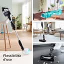 Bosch Unlimited 7 ProHygienic Aqua BCS71HYG2 Scopa Elettrica Lavapavimenti 2 in 1 Senza Fili, Spazzola DynamicAqua 2in1, Spazzola Tradizionale, Bianco - 10