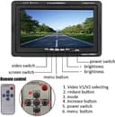 CAMECHO Telecamera di Retromarcia Wireless IR Visione Notturna 12V-24V Monitor TFT LCD da 7" Impermeabile per Camion/Van/Caravans/Rimorchi/Camper - 8