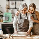 Klarstein Küchenmaschine, Knetmaschine mit 5L Schüssel, 1800W Profi Küchenmaschine mit Knethaken und Schneebesen mit 6 Stufen, Teigmaschine zum Rühren, Kneten und Aufschlagen - 8