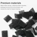 WUSJCOF 12 filtros de repuesto para fuentes de agua para mascotas, filtros de espuma para fuentes de gatos (compatibles con PETKIT Eversweet 3 Pro, PETKIT Eversweet Solo 2, PETKIT Eversweet Solo SE) - 5