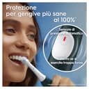 Oral-B iO 2 DUO Spazzolino Elettrico Oral B, Nero e Verde, 2 Testine Di Ricambio e Spazzolini, Custodia Da Viaggio, Porta Ricarica Da Viaggio. Delicato sulle Gengive, Sensore di Pressione - 4