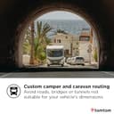 TomTom Campervan and Caravan Sat Nav GO Camper Max 2nd gen. (7" screen with camper and caravan POIs, updates via Wi-Fi, TomTom Traffic, saving vehicle profiles, world maps, avoid low emission zones) - 2