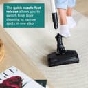 Bosch Unlimited 7 BCS712GB ProHome MultiUse Lightweight Cordless Vacuum Cleaner with Flex Tube, Quick Charger & Accessories, 2 Batteries 80 minutes runtime - White - 8