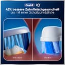 Oral-B iO Series 6 Elektrische Zahnbürste — Electric Toothbrush, Inkl. 3 Aufsteckbürsten und Reise-Etui — 5 Putzmodi für Zahnpflege, Zahnbürste Elektrisch, Designed by Braun, Grau - 7