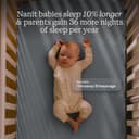 Nanit Pro Babyphone mit Kamera, Bodenständer - Baby Kamera mit 1080p Video & Audio, Schlaftrainer, WLAN, iOS/Android - Weiß - 9