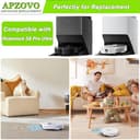 APZOVO Kit de Accesorios de Repuesto para Roborock S8 Pro Ultra, 4 Filtros, 4 Paño, 4 Bolsa de Polvo, 6 Cepillos Laterales, 2 Cepillo Principal, Recambios para Roborock S8 Pro Ultra - 2
