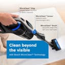 Bosch Unlimited 10 BBS1041GGB Cordless Vacuum Cleaner with 80-Minute Runtime and Innovative MicroClean Technology Including Sensor and TFT Display, Greige - 4