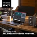 M-AUDIO BX3 - Casse Attive Monitor da Studio per PC Amplificate 3.5" da Scrivania per Gaming, Produzione Musicale, Streaming e Podcast, Coppia - 7