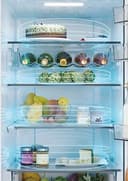 Haier HTW5620DNMG Frigorifero combinato 3D 60 Serie 5, Libera installazione, 3 porte, No Frost, Luce Led, Inox, L x P x A (mm) 595x667x2050, Classe D - 15