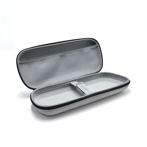 Storage Case Compatible for PlayStation Portal, Travel Carrying Case Bag for Gaming Console Portable Shell Pouch Box Protective Cover Backpack Sleeve with Handle(Case Only) (Gray)