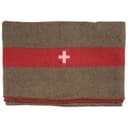 MFH Coperta in lana svizzera, 200 x 150 cm, per cavallo, per campeggio, esercito svizzero - 1