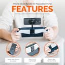 Mechanism Phone Mount Console Bundle for Playstation Portal | Easily Mount any iPhone or Android Device Using our Ultra Secure Phone Mount - 2