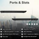 Lenovo ThinkPad X1 Carbon Gen 13 Business Laptop, Intel Ultra 7 255U, touchscreen FHD+ da 14", RAM DDR5 da 32 GB, SSD PCIe da 1 TB, WiFi 6E + BT, RJ-45, tastiera retroilluminata, webcam 1080p, Windows - 5