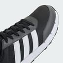 adidas Unisex Run 50s Shoes, Core Black/Cloud White/Grey Six, 8 UK - 8