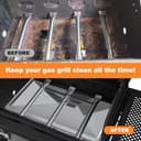 Anrain N710-0093 Grillfett-Tropfschale, Grill-Tropfpfanne für Napoleon Prestige 500 Pro 500 Phantom Prestige 500, Grillfettpfanne Ersatzteile für Napoleon-Grill, 58,4 x 31,7 cm - 7