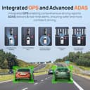 70mai Dash Cam 4K Omni, Front Rear 4K+1080P HDR Dash Cams for Cars with STARVIS 2 IMX678, Night Vision, Parking Mode, Voice Control, 4G LTE, Motion Detection, 5GHz WiFi 6, APP Control, 128GB SD Card - 7