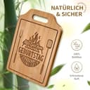 Giftasy Geburtstagsgeschenk für Männer - Graviertes Bambus Schneidebrett, Geschenke für Männer Geburtstag - 3