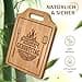 Giftasy Birthday Gift for Men - Engraved Bamboo Chopping Board, Gifts for Men Birthday - 3