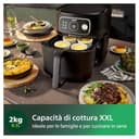 Philips Airfryer Combi 7000 Series XXL - Friggitrice ad Aria 8,3L (2kg), Airfryer 22-in-1, Connessa al WiFi, con il 99% di Grassi in Meno e Rapid CombiAir, App HomeID, Bianco (HD9876/20) - 5