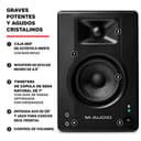 M-AUDIO BX4 BT 4.5 Pulgadas Monitores de Estudio, Altavoces Autoamplificados Bluetooth para PC para producción Musical, Juegos, Streaming, Podcast, DJ - 4