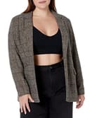 The Drop Blazer da Donna, Blake, Lungo, Plaid, S - 4