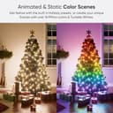 Nanoleaf Matter Essentials 20M RGB LED Smart String Holiday Lights - Thread & Wi-Fi, Matter Over Thread, Bluetooth Colour Changing LED String Light, Works with Google Apple, Room Decor & Gaming - 3