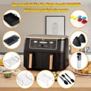 Inja Accesorio para freidora de aire caliente, accesorios para Ninja Foodi Max Dual Zone AF400EU AF300EU 7,6L-9,5L (AF400EU 7,6L-9,5L) - 5