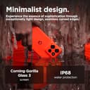 Motorola edge 50 neo (6.36" pOLED Super HD display, IP68, 50MP, Sony LYTIA 700C, 68W TurboPower, 4310mAh, Dolby Atmos, Android 14, 8/256 GB, MediaTek Dimensity 7300, SIM + eSIM), PANTONE Poinciana - 3