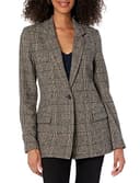 The Drop Blazer da Donna, Blake, Lungo, Plaid, S - 1