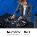 Numark NS4FX Controladora DJ de 4 Canales, Jog Wheels Táctiles Con Pantallas, Pads y Efectos, Salidas Cabina y Principal, y Serato DJ Lite Incluido - 10