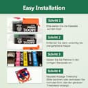 PGI 580 CLI 581 XXL Kompatibel für Canon druckerpatronen 580 581 Multipack XXL für Canon TR8550 Druckerpatronen Pixma TS6350a TS6150 TS6350 TS705 TS9550 TS6250 TS6351 TR7550 TS6151 TS705a patronen - 6