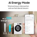 Samsung WW1BFG5U34AEEG Waschmaschine, 10 kg, EEK: A, AI Energy Mode, AI Ecobubble, SuperSpeed 39 Min., Hygiene-Dampfprogramm, WiFi, Weiß - 6