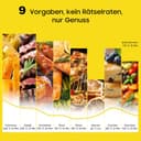 Dewelling Heißluftfritteuse XXL 9L - 2350W Airfryer für Schnellgar, 9 Programmen, LED Display & Warmhaltefunktion, Metall-Innenraum, moderne Luftfritteuse Für Familienmahlzeiten - 3