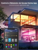 Govee Tiras LED 5m, Luces LED Habitacion WiFi Inteligente RGB Funciona con Alexa, Google Assistant y App, 64 Modo de Escena y Música para TV, Techo y Juego Electrónico - 3