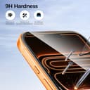 Niphabe 3 Pezzi Vetro Temperato per iPhone 17 pro con 3 Pezzi Protezione Fotocamera,Pellicola Prottetiva Anti Graffio Durezza 9H,Installazione Facile Senza Bolle,HD Chiaro,Ultra Resistente - 8