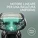 Panasonic Series 900+ ES-LS9A 6-Blade Wet & Dry Rasoio Elettrico Per Gli Uomini, Rasoio Elettrico Con Sensore Barba Reattivo, Pulizia Automatica E Sistema Di Ricarica, nero - 5