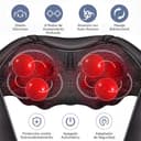 Masajeador Cervical y Espalda, Masajeador con Función de Calor, Masajeador Cervical con 3D Rotación y Masaje de Amasamiento Shiatsu Intensidad Ajustable, Maseajor Cervical y Espalda para Casa y Viaje - 2