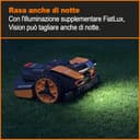 WORX WR213E.1 Vision AI Robot Tagliaerba a batteria 20V Area di Taglio 1.300mq senza filo perimetrale - 18