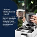 De’Longhi Rivelia – Perfetto Macchina da Caffè Automatica, LatteCrema Montalatte Automatico, 16 Bevande in un Solo Tocco, Display Touch a Colori, Contenitori Intercambiabili, Bianco (EXAM440.55.W) - 6