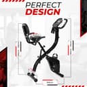 SmartXBike Pro 4-in-1 Exercise Bike Folding Indoor Cycling Fitness Bike with Magnetic Auto Resistance, FTP Power Training for Home Gym, Bluetooth Smartphone App Compatible with Kinomap, VZfit VR - 8