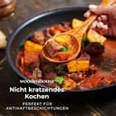 Kochlöffel Holz Set - Holzkochlöffel 10 Stück aus Teakholz - Holzlöffel, Pfannenwender Holz und weitere Kochbesteck Set - Natürlich & Perfekt für Antihaft. Leicht & Hitzebeständig Küchenutensilien - 3