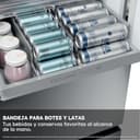 Haier 3D 55 Series 3 HTR3518ENMX - Frigorífico Combi, Cajones Direct Access, Circular AirFlow, 303L, My ZonePro, FunciónECO, Total No Frost, Ancho 54,5cm, Motor Inverter, LuzLED, Display Interno, Inox - 9