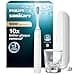 Philips Sonicare DiamondClean 9000 spazzolino elettrico sonico con app, colore bianco, modello HX9911/27, Sonicare 9000, Bianco - 1