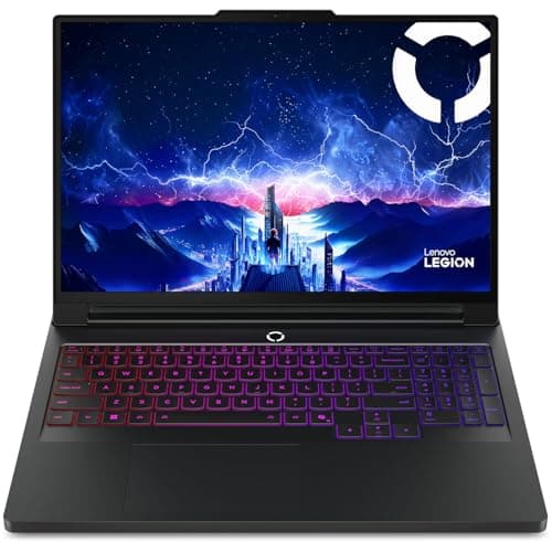 Lenovo Legion Pro 7i Gen 10, AI Gaming Laptop, Intel Ultra 9 275HX, 16" OLED 2.6K (2560x1600) 240Hz 500 nits, 64GB DDR5, 4TB SSD, NVIDIA RTX 5090, 5MP Camera E Shutter, Wi-Fi 7, Win 11 Pro - Nero