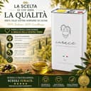 Olio Extravergine di Oliva 100% Italiano – Calabria Ionica – Blend Pregiato di Carolea, Pendolino e Cultivar Locali – Estratto a Freddo – IURACE - 9