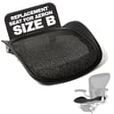 FOAMON Asiento de Repuesto para Herman Miller Classic Aeron tamaño B Mediano (Malla Negra) - 1